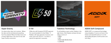 Thumbnail - Neumático Trasero 27.5x2.6 - Schwalbe Eddy Current Super Gravity