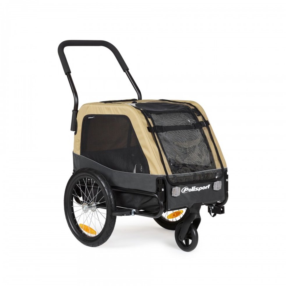 Remolque para perros - Polisport 2 en 1