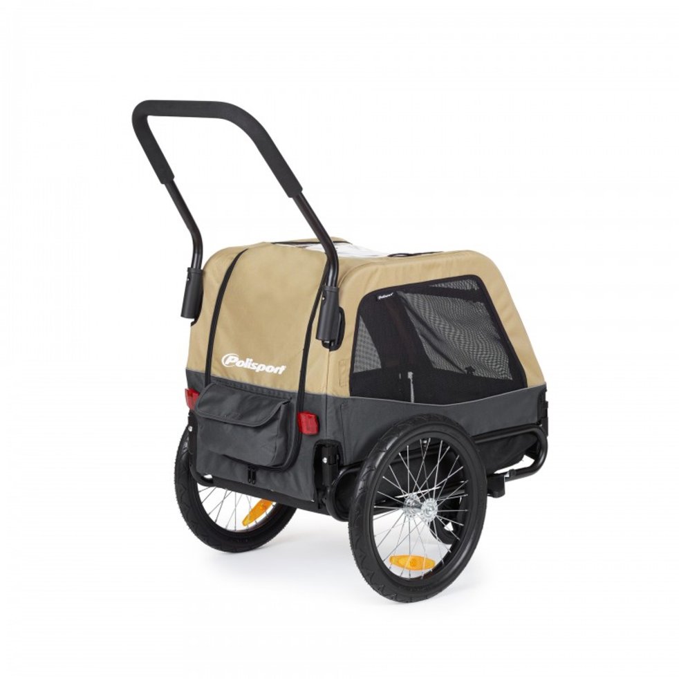Remolque para perros - Polisport 2 en 1